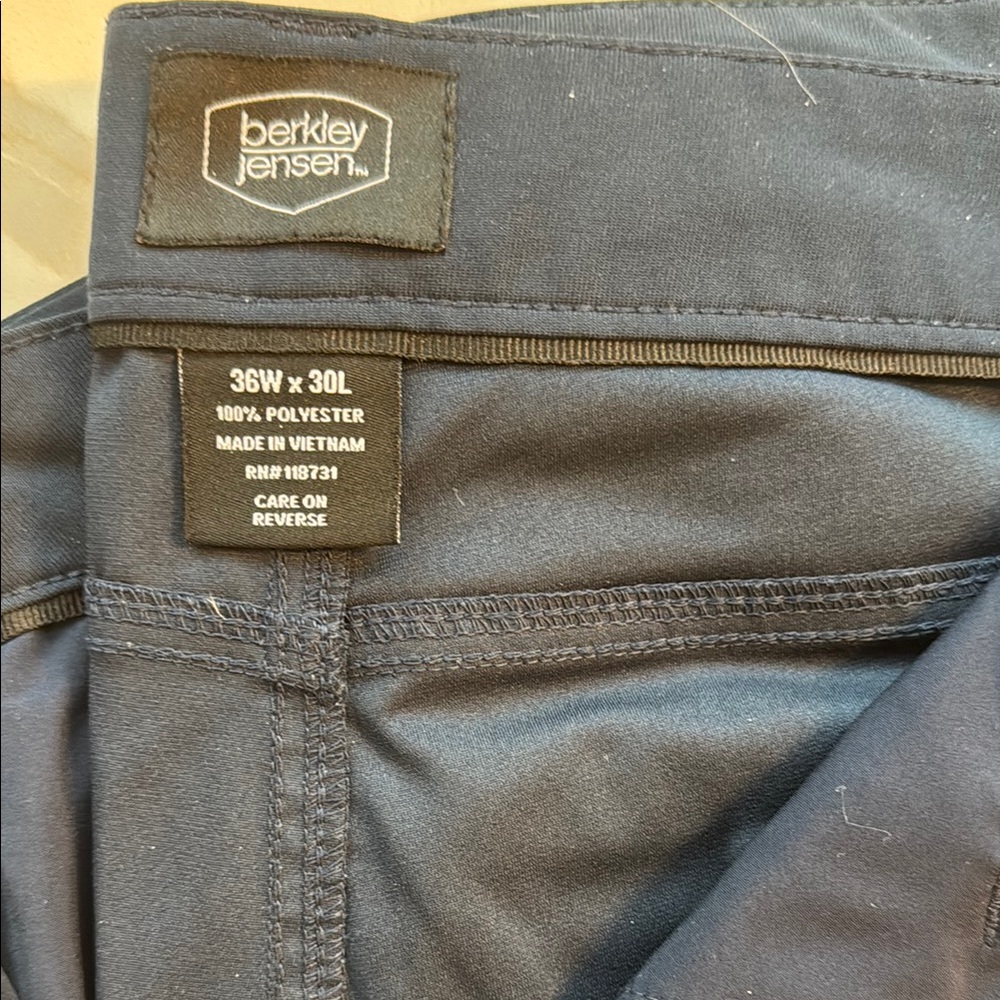 Men's Navy Chinos
